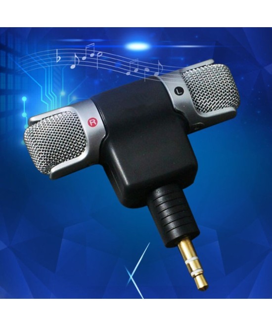 Mini microfono stereo