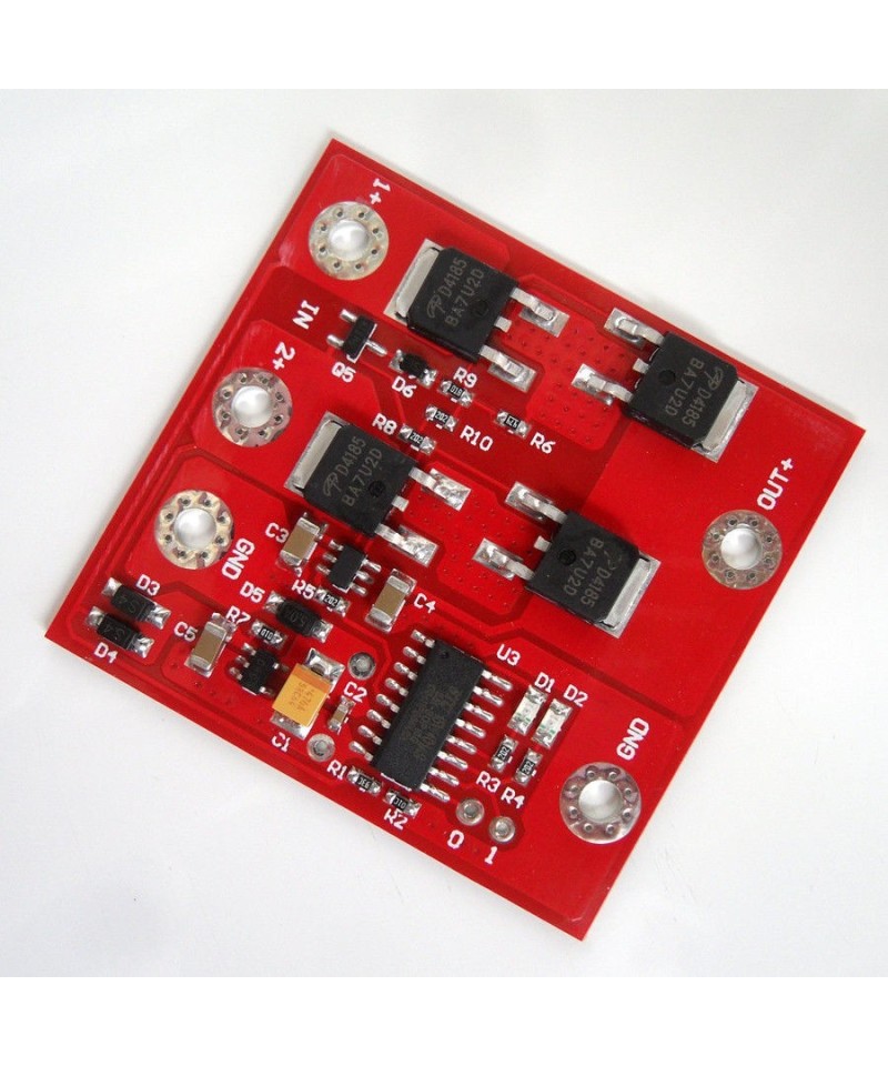 Transferencia automatica de voltaje DC 12V/ 8A