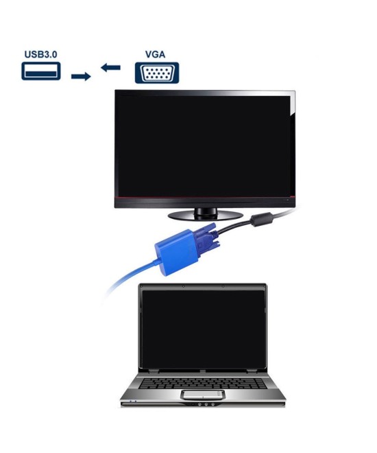 Adaptador USB a VGA