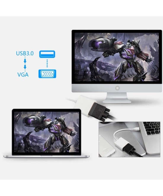 Adaptador USB a VGA