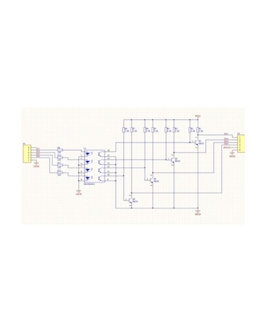 Optoaislador 4 canales 12V