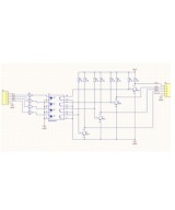 Optoaislador 4 canales 12V