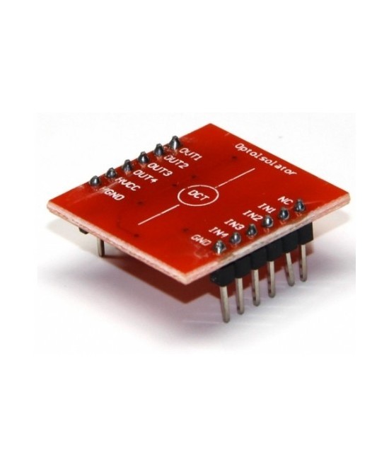 Optoaislador 4 canales 12V