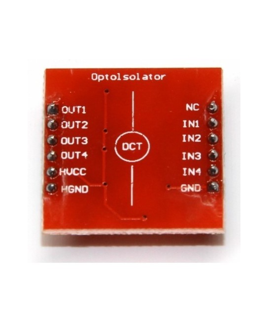 Optoaislador 4 canales 12V