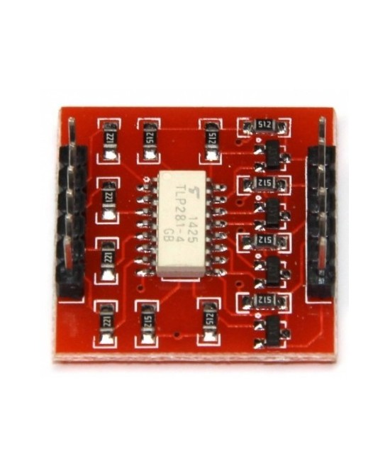 Optoaislador 4 canales 12V