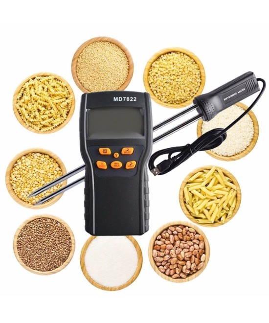 Medidor de humedad en granos