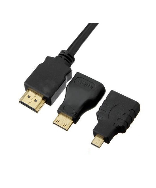 Adaptador micro y mini a HDMI