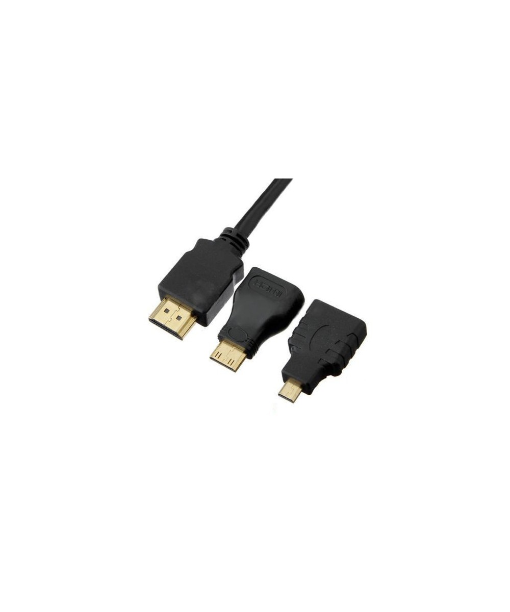 Adaptador micro y mini a HDMI