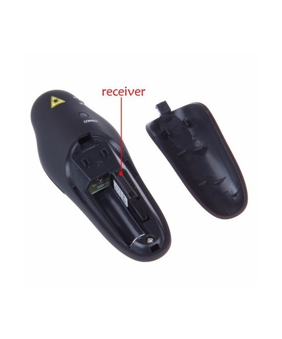 Control y puntero para diapositiva