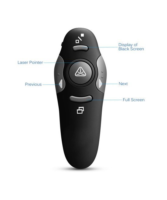 Control y puntero para diapositiva