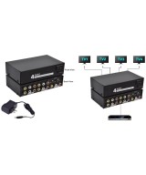 Splitter RCA 1 entrada 4 salidas