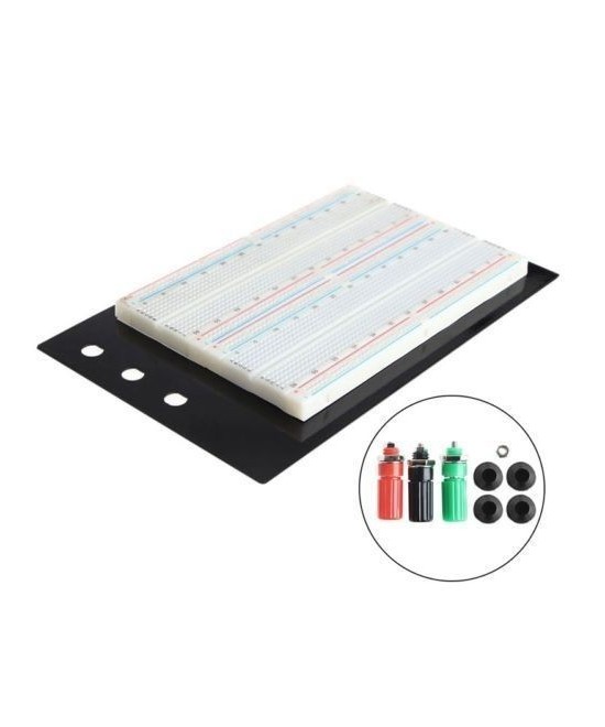 Protoboard para laboratorio 120x210mm 1660 puntos