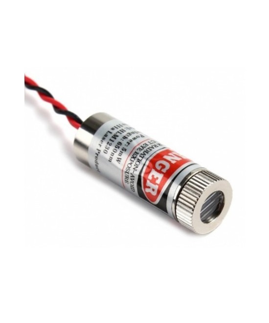 Modulo laser 5mW, 650nm 5V