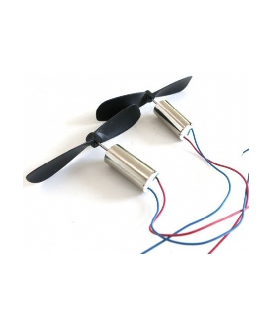 Mini motor para avion con helice 2 piezas