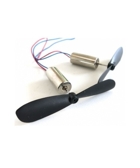 Mini motor para avion con helice 2 piezas