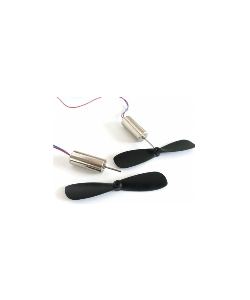 Mini motor para avion con helice 2 piezas
