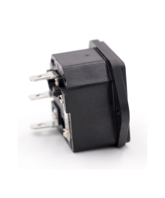 Receptaculo de energia con portafusible