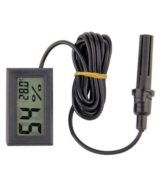 Medidor de hidrometro, humedad y temperatura interior