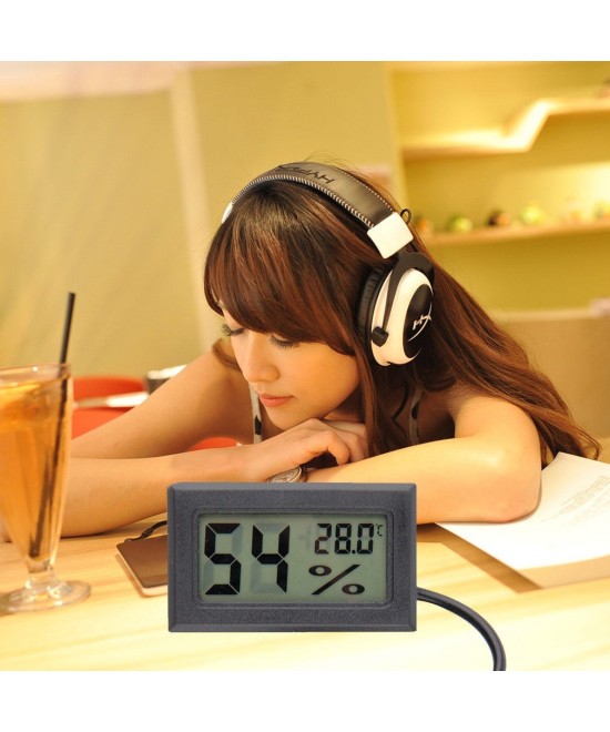 Medidor de hidrometro, humedad y temperatura interior