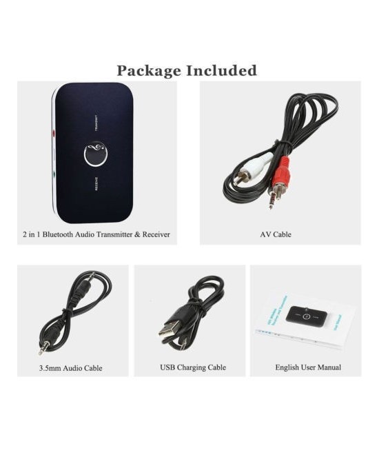 Transmisor y receptor de Audio Bluetooth