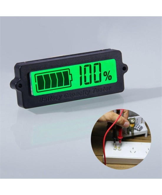 Indicador de voltaje y carga de bateria