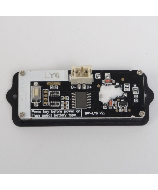 Indicador de voltaje y carga de bateria