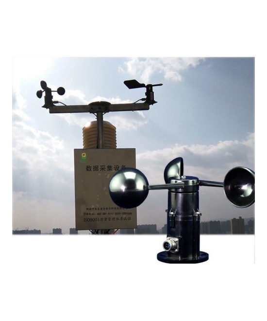 Anemometro y direccion de viento