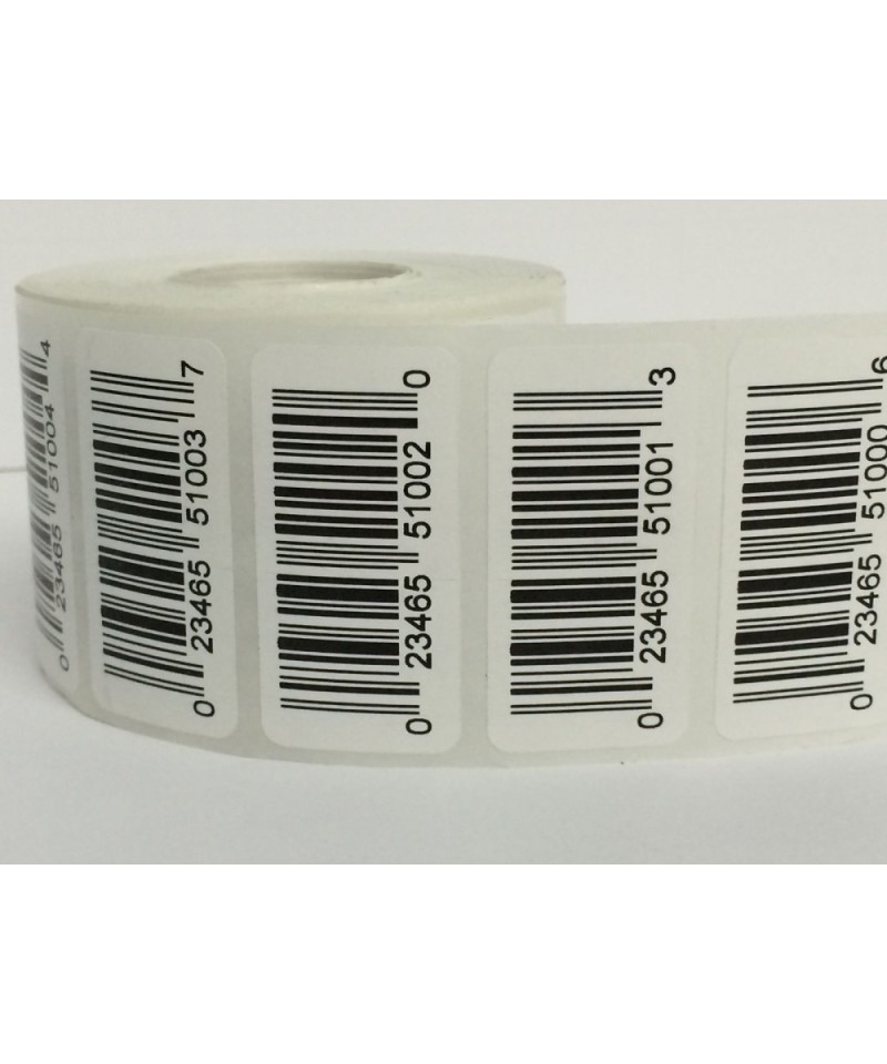 Etiquetas de codigo de barra 1000 etiquetas