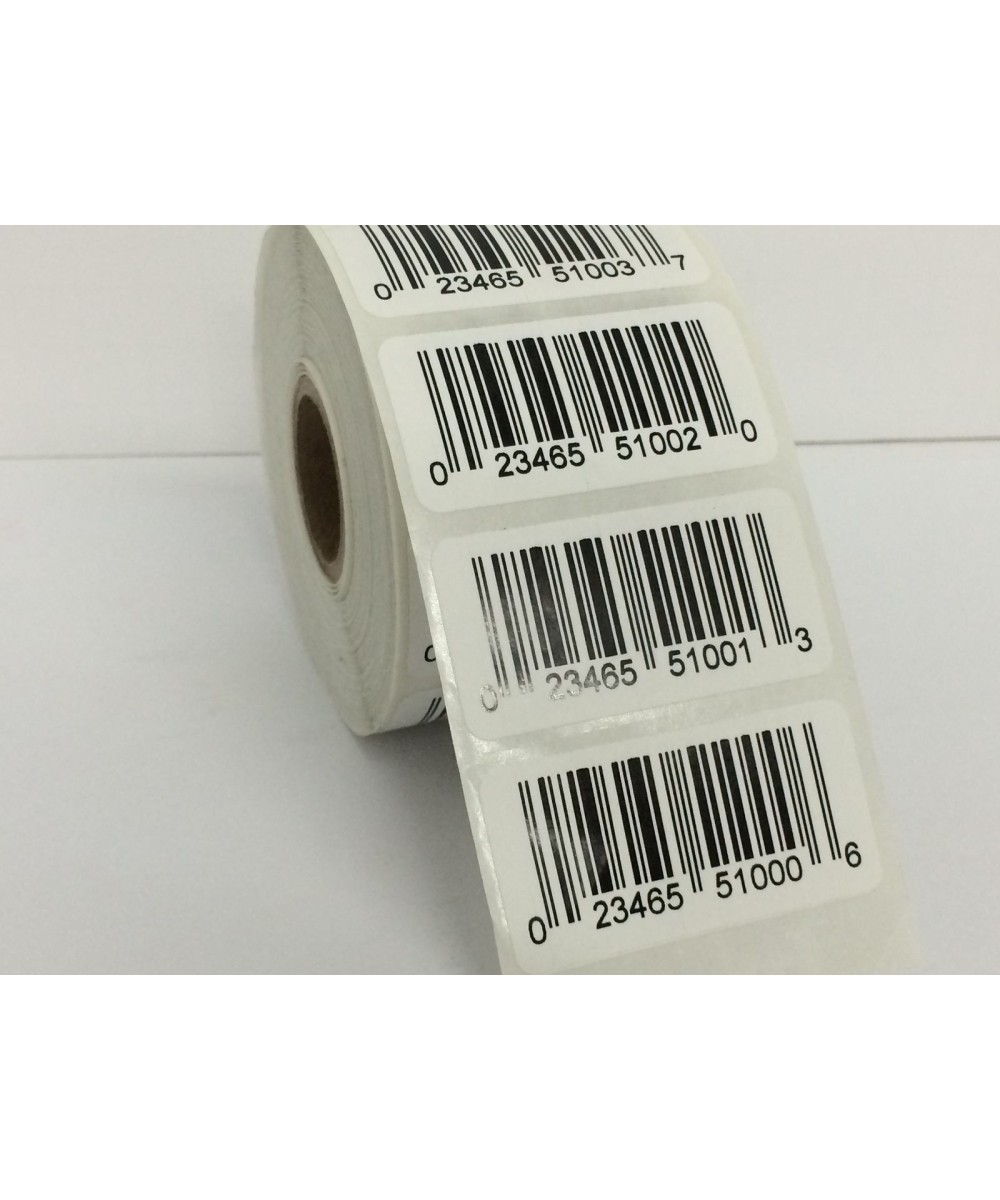 Etiquetas de codigo de barra 1000 etiquetas