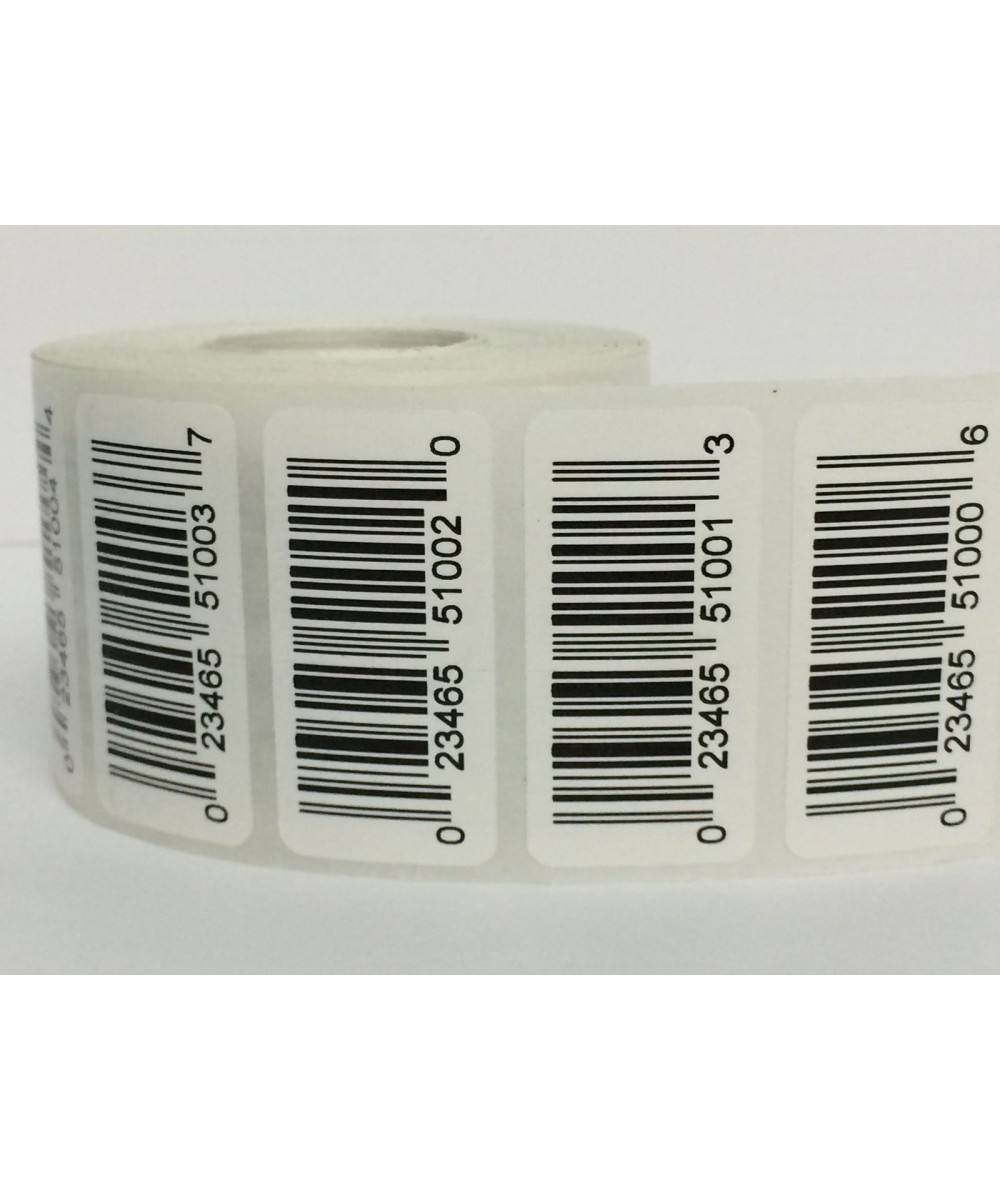 Etiquetas de codigo de barra 1000 etiquetas