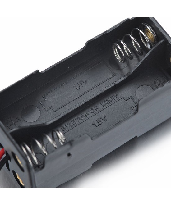 Contenedor de dos bateria AAA