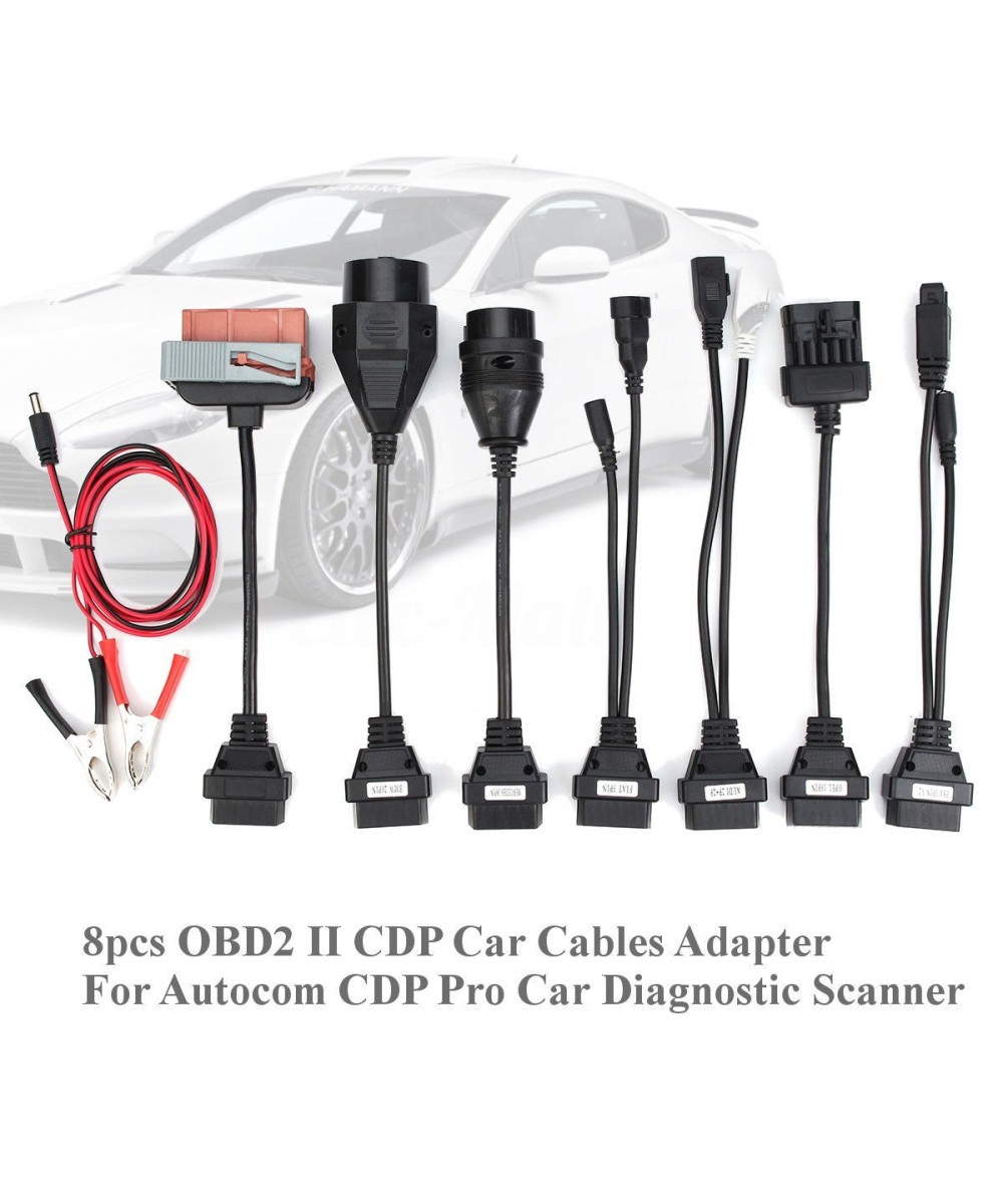Adaptadores OBD2 kit (8 piezas)