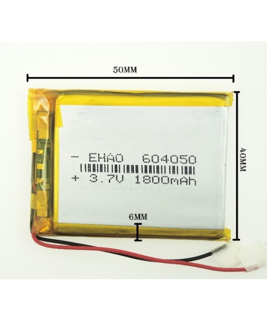 Bateria  LIPO 3.7V 1800mAh