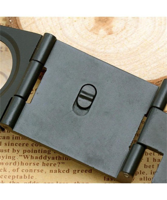 Lupa pequeña con base de metal