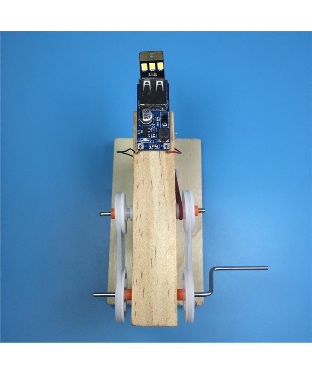 Generador de energia con manivela