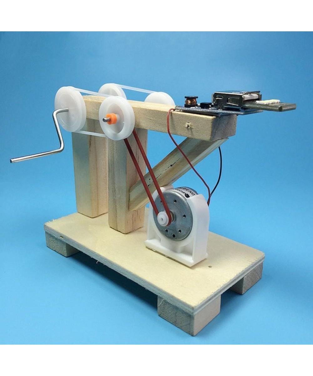 Generador de energia con manivela