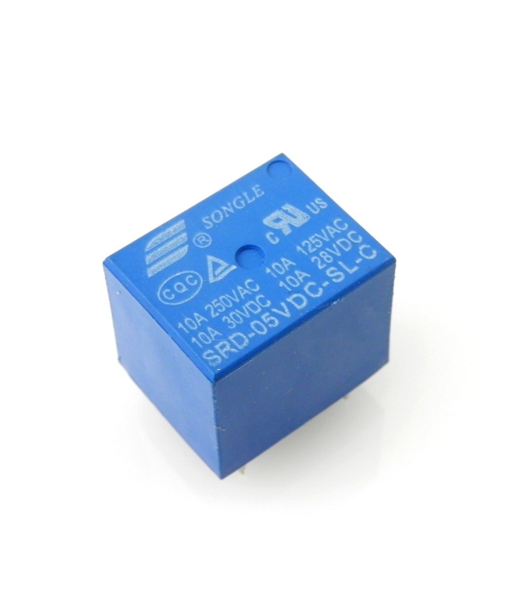 Mini rele 5V 10A para PCB