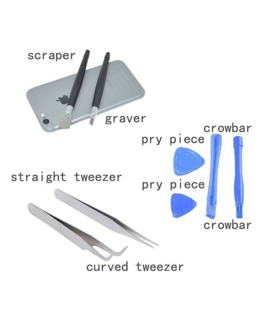 Kit de reparacion 16 en 1