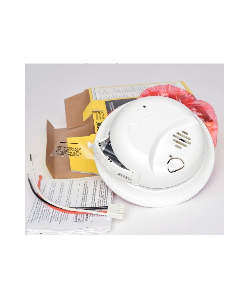 Detector de Humo  con bateria y 120V