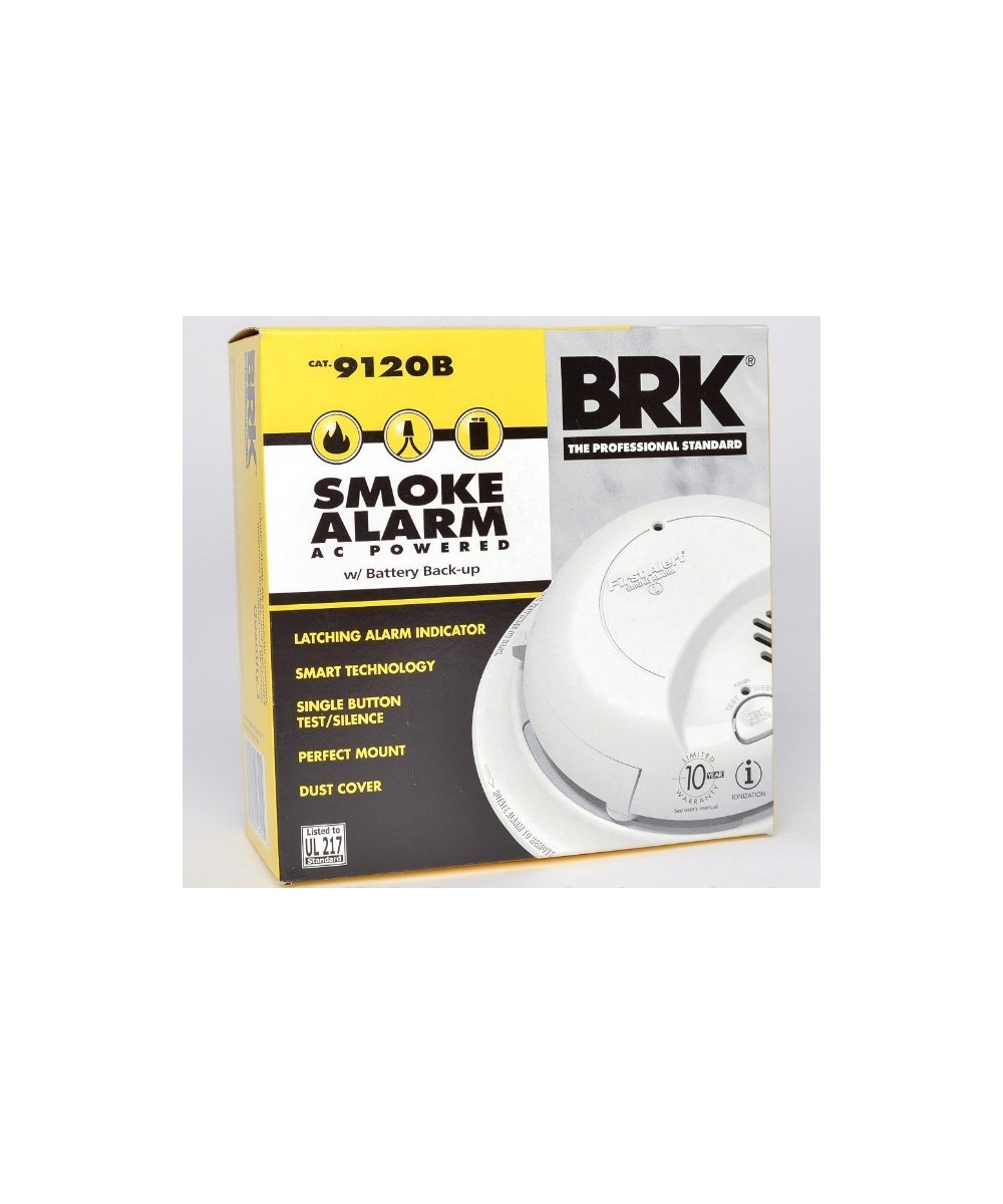 Detector de Humo  con bateria y 120V