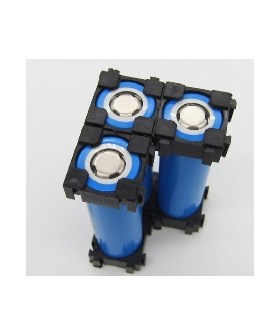 Base para bateria 18650, 2 unidades