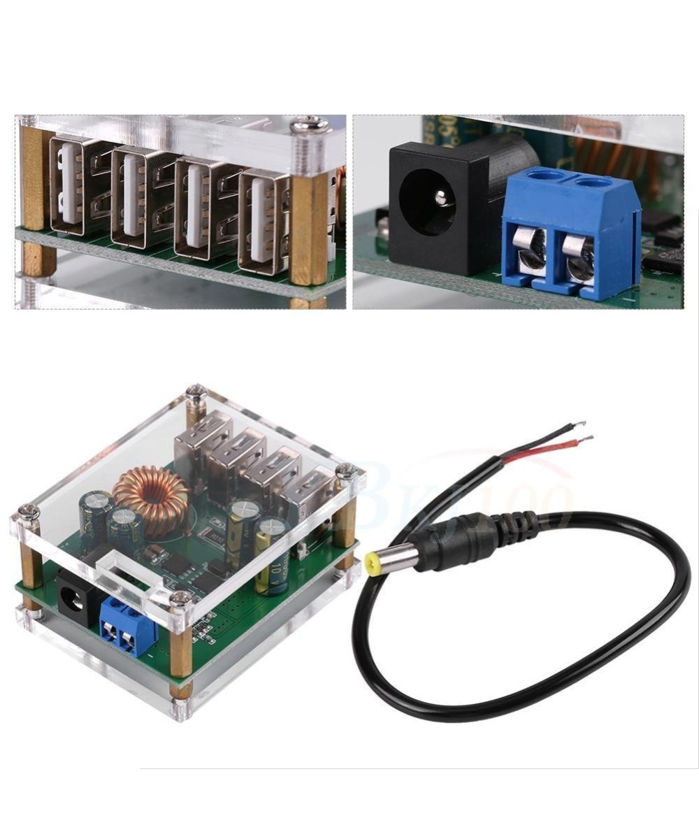 Step down USB  4 puertos, 5A