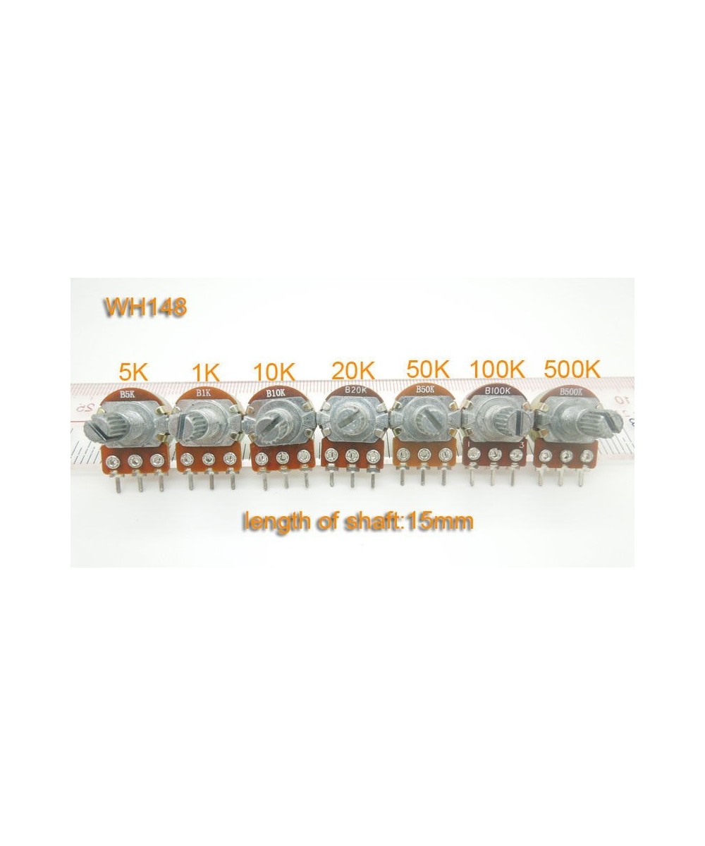 Potenciometro sin perilla 1 unidad