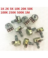 Potenciometro sin perilla 1 unidad