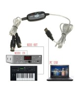 adaptador  Midi a USB