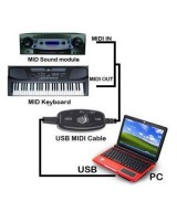 adaptador  Midi a USB
