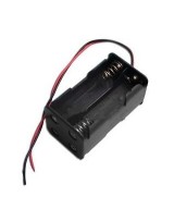 Contenedor de dos bateria AAA