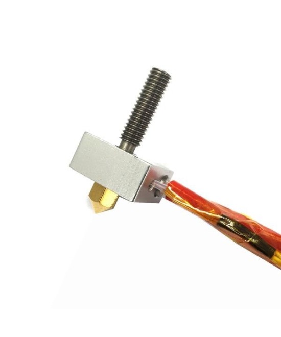 Tornillo 26mm x m6 para filamento extrusor impresora 3D