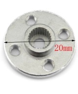 Disco metalico para servo MG996R/MG995