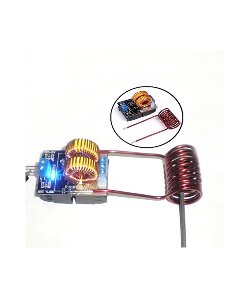 Calentamiento por  induccion electromagnetica tesla Jacobs Ladde 5v-12v